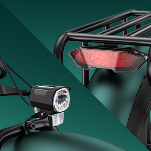 LED-Beleuchtung des ENGWE Engine Pro 2.0